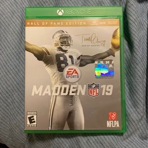 Madden 19 Xbox 1 game